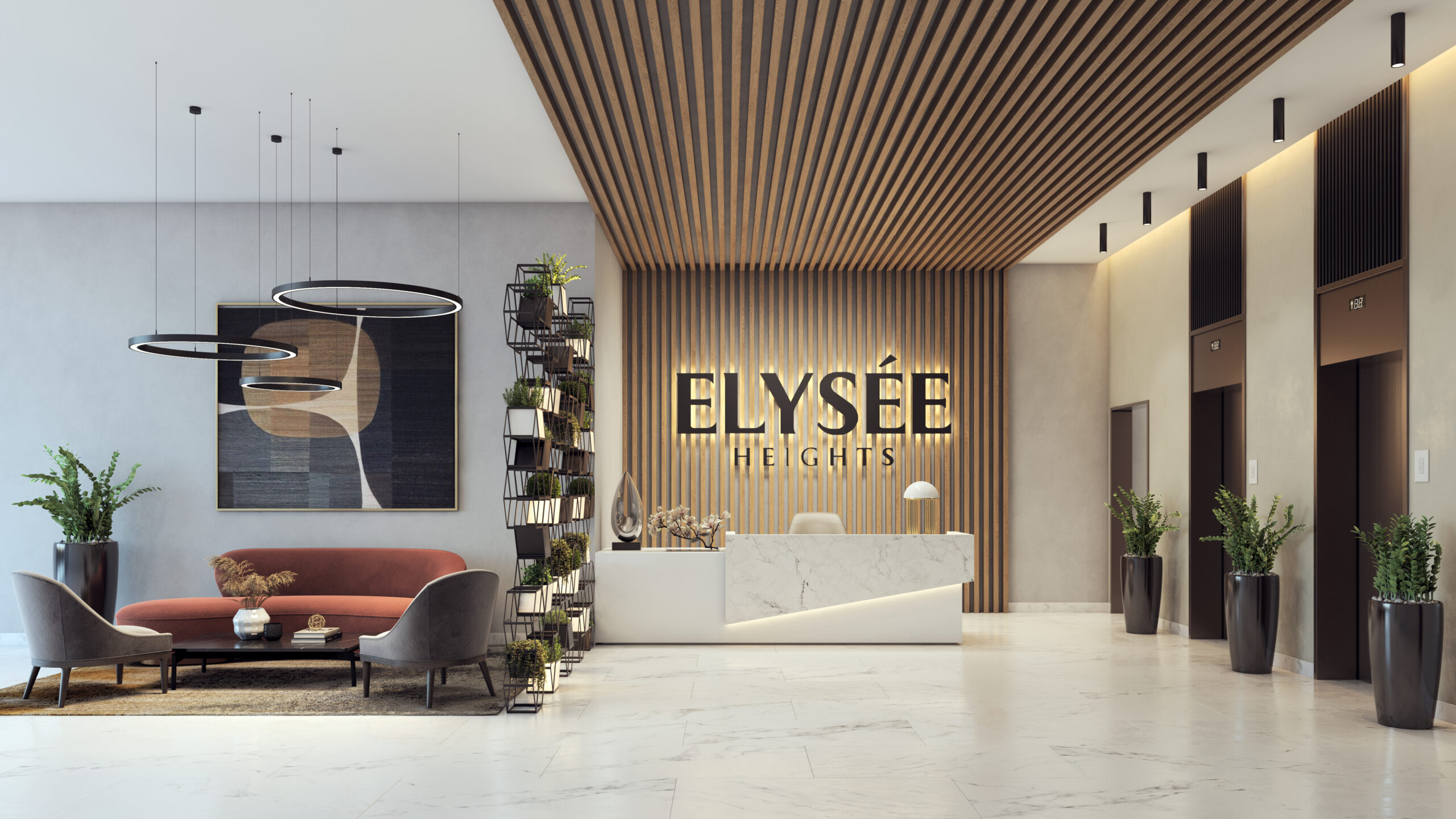 Elysee Heights lobby render