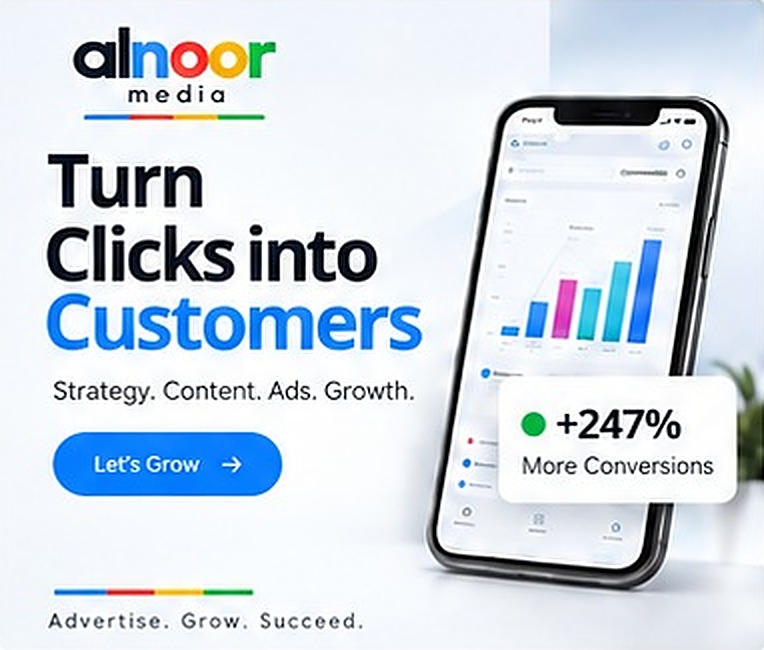 Alnoor Media social post one